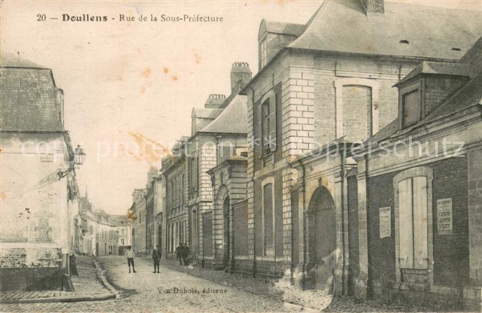 Doullens Somme Rue de la Sous Prefecture
