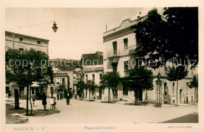 Port-Bou Portbou Plaza del Caudillo