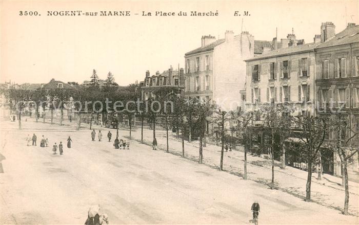 Nogent-sur-Marne 94 La Place du Marche