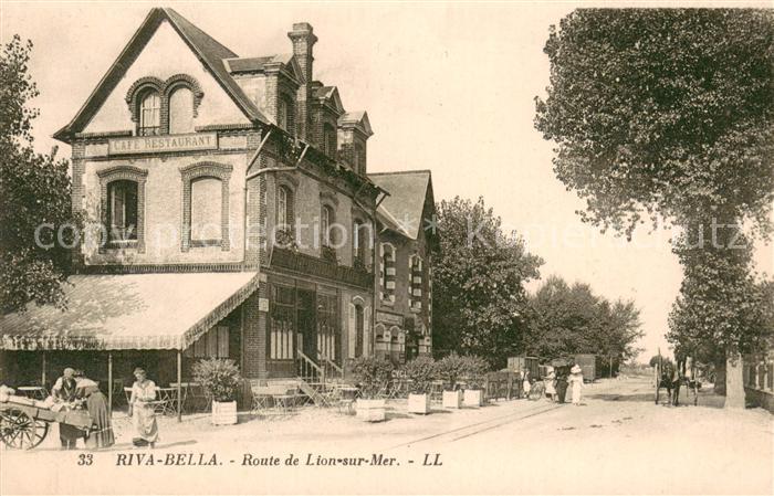 Riva-Bella 14 Ouistreham Route de Lion sur Mer Cafe Restaurant