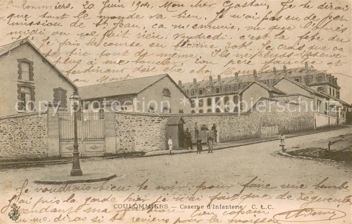 Coulommiers 77 Caserne d Infanterie