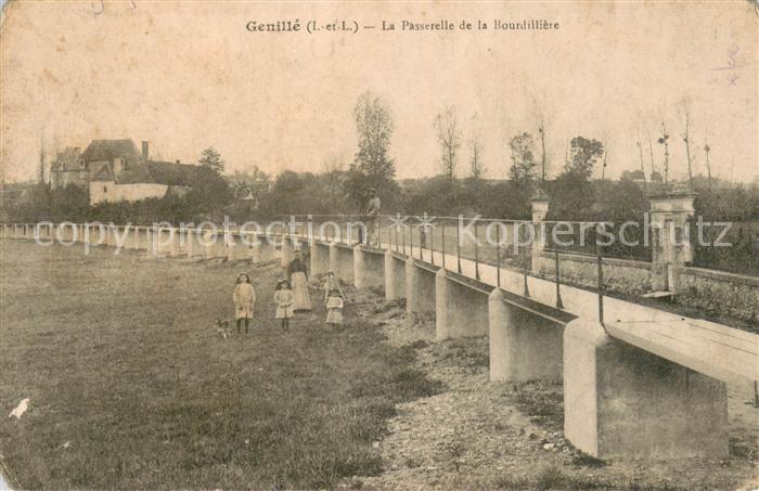 Genille La Passerelle de la Bourdilliere