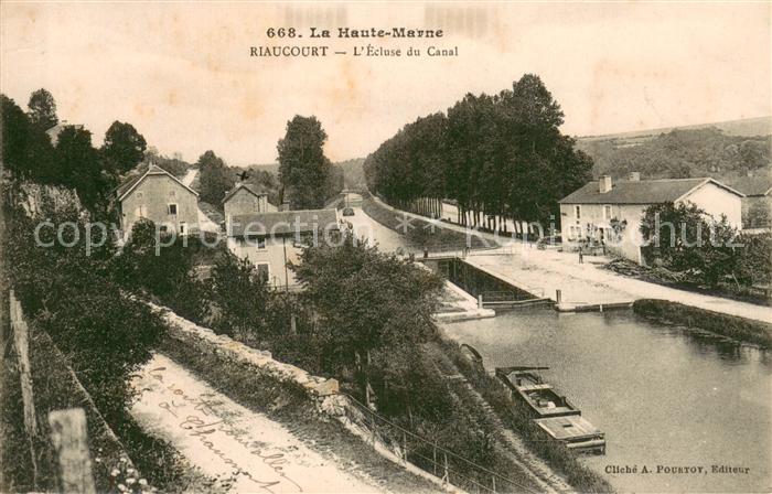Riaucourt Ecluse du Canal