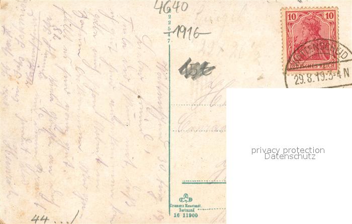 Wattenscheid Wilhelmstr mit Bergamt Freiheitsstr Rathaus Kaiserplatz Hochstrasse – Bild 2