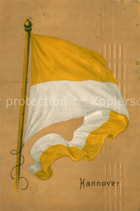 HANNOVER  CITY Flagge Soldatenbrief