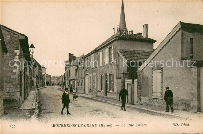 Mourmelon-le-Grand La Rue Thiers