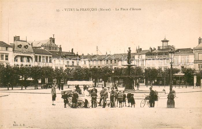 Vitry-le-Francois La Place d_Armes