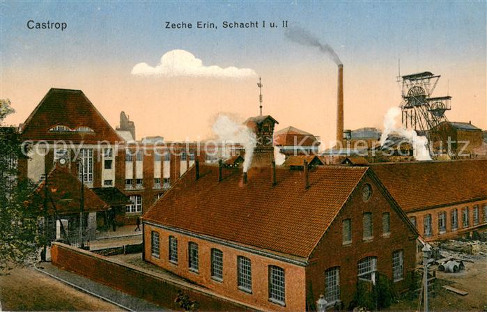 Castrop-Rauxel Zeche Erin Schacht I und II