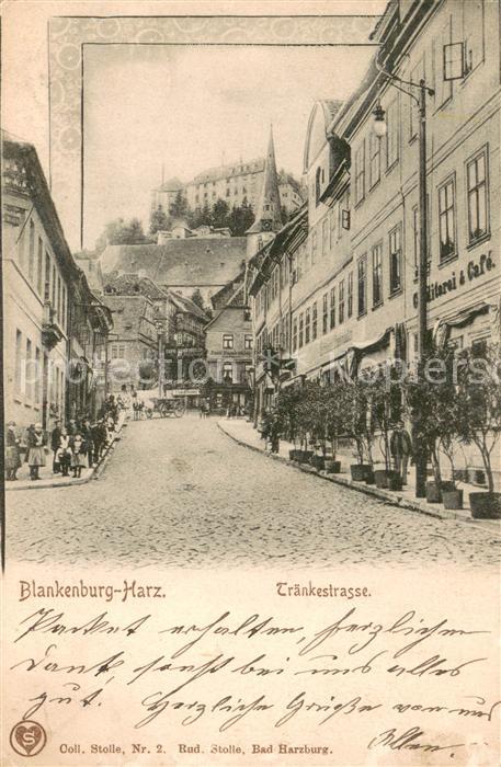 Blankenburg Harz Traenkestrasse