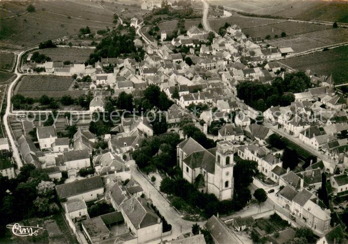 Pommard Vue generale aerienne