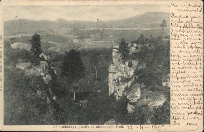 U Studanky Msenskych lesu