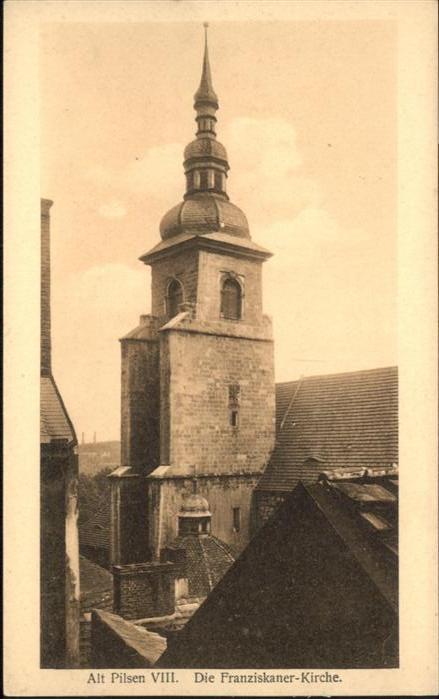 Pilsen Plzen Czechia Pilsen Franziskaner Kirche