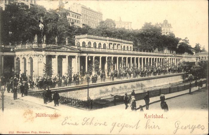 Karlsbad Eger Karlsbad Muehlbrunnen