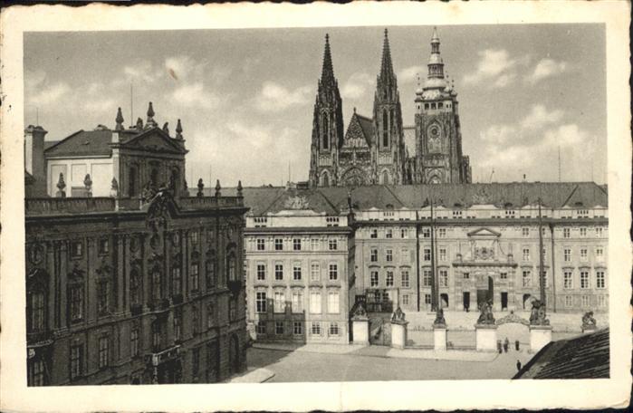 Prag Prahy Prague Prag Burg Hrad