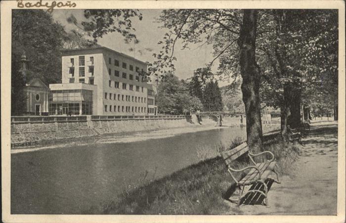 Bad Teplitz-Schoenau Teplitz Badehaus [Boehmen]