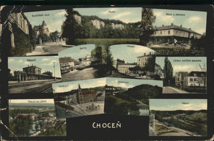 Chocen Kubickova Vila Nadrazi Peliny Namesti Z