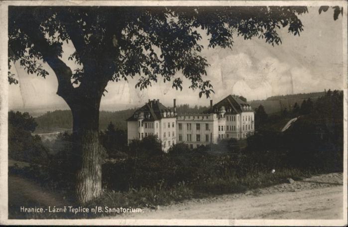 Teplice Hranice Lazne Sanatorium