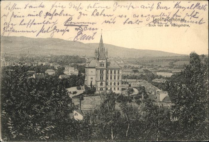 Teplitz-Schoenau Teplice Teplitz-Schoenau