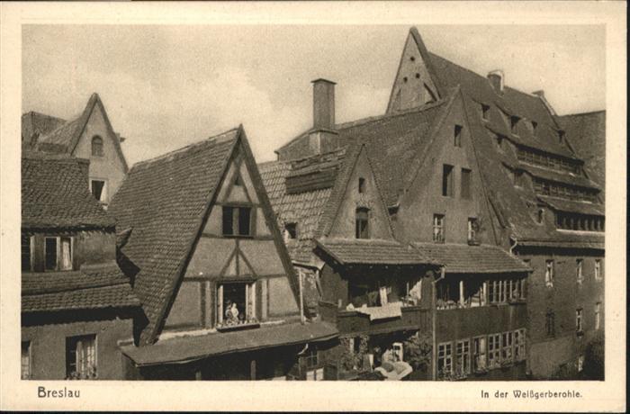Breslau Niederschlesien Breslau Weissgerberohle