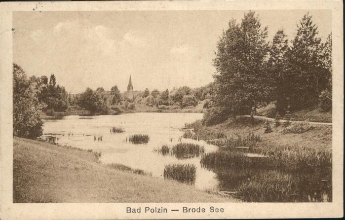 Bad Polzin Polczyn-Zdroj Bad Polzin Brode See