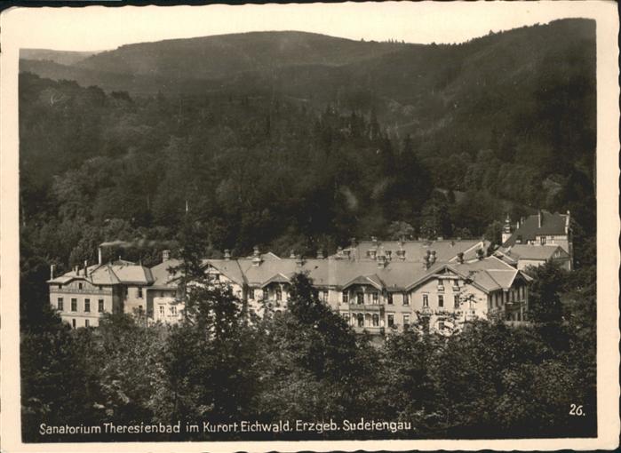Eichwald Tschechien Eichwald Sanatorium Theresienbad