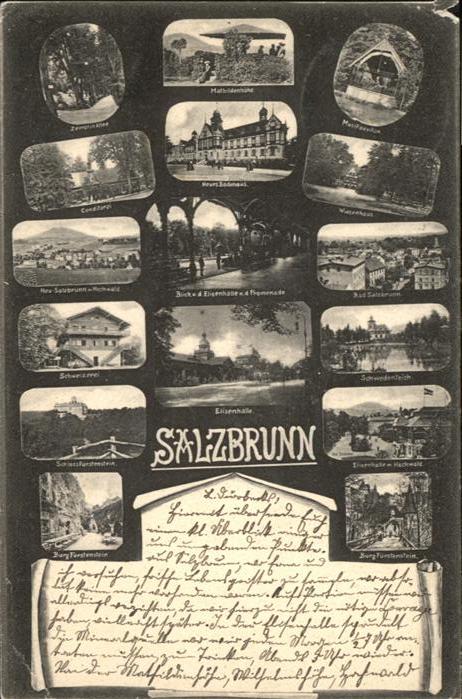 Bad Salzbrunn Szczawno-Zdroj Salzbrunn Zemplin Allee Mathildenhoehe Wiesenhaus S
