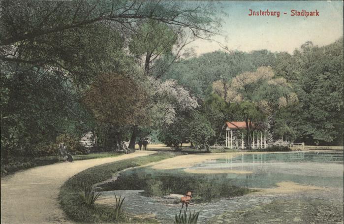Insterburg Tschernjachowsk Insterburg Stadtpark