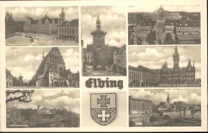 Elbing Elblag PL Elbing Friedrich Wilhelm Platz Jahnschu