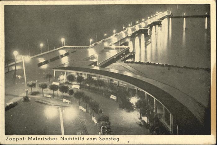 Zoppot Sopot Zoppot Seesteg