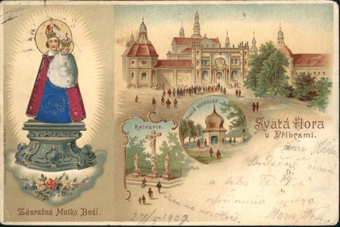 Svata Hora Zazracna Matha Bozi Kalvarie Pribrami