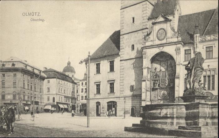 Olmuetz Olomouc Olmütz Oberring Pferd