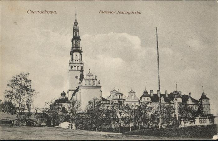 Czestochowa Schlesien Klasstor Jasnogorski