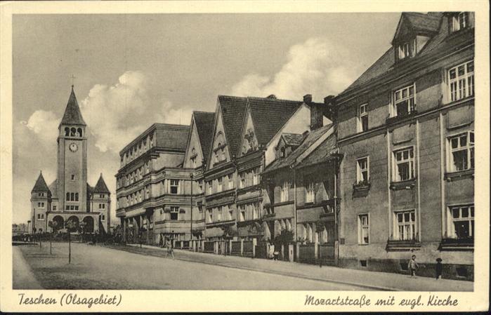 Teschen Mozartstrasse Kirche