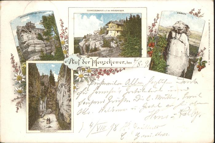 Polen Heuscheuer Schweizerhaus Grossvaterstuh