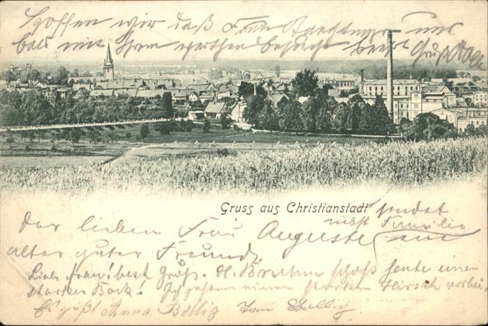 Christianstadt Ostbrandenburg Christiansstadt