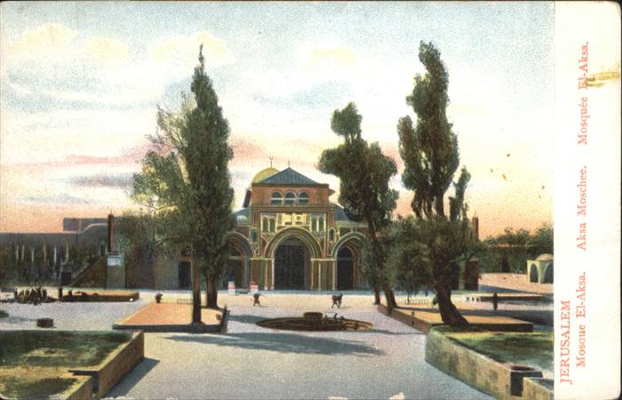 Jerusalem Yerushalayim Jerusalem Mosque El-Aksa Moschee Mosquee