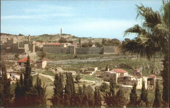 Jerusalem Yerushalayim Jerusalem Mount Olives Wall Citadel
