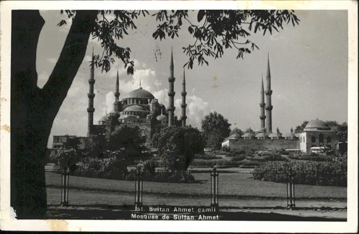 Beyoglu [Stempelabschlag] Sultan Ahmet Camii Mosquee