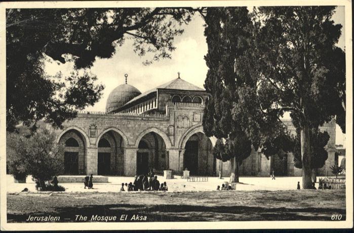 Jerusalem Yerushalayim Jerusalem Mosque El Aksa Moschee Tempelplatz