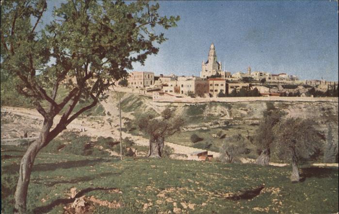 Jerusalem Yerushalayim Jerusalem Mariendom
