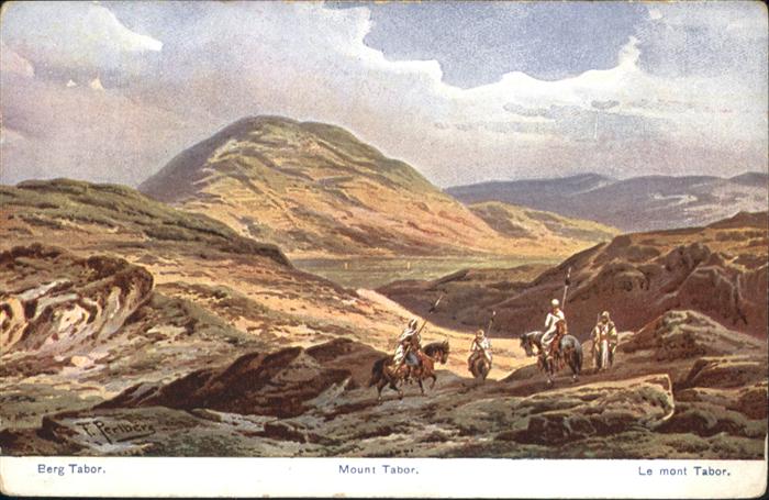 Tabor Czechia Tabor Berg Mount Mont Künstler F. Perlb