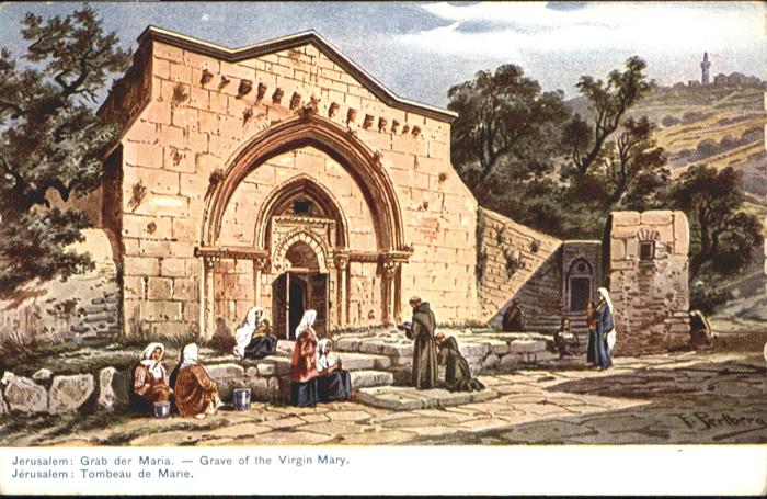 Jerusalem Yerushalayim Jerusalem Grab Maria Grave Virgin Mary Tombeau Marie Kuen