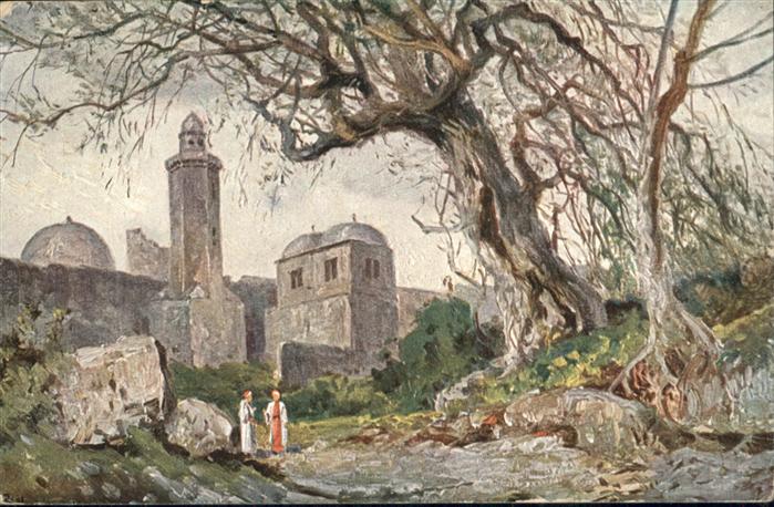 Jerusalem Yerushalayim Jerusalem Kirche Himmelfahrt Christi oelberg