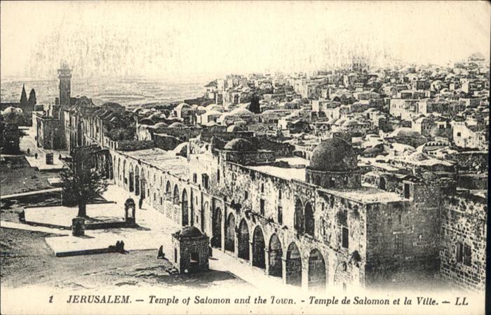Jerusalem Yerushalayim Jerusalem Temple Salomon