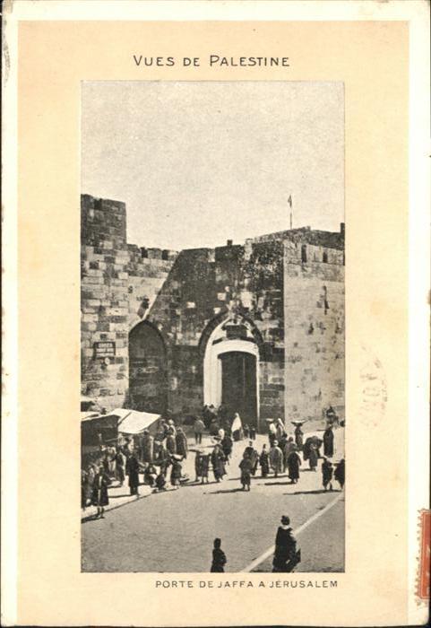 Jerusalem Yerushalayim Jerusalem Porte Jaffa