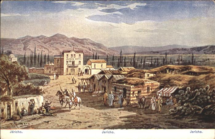 Jericho Künstler F. Perlberg