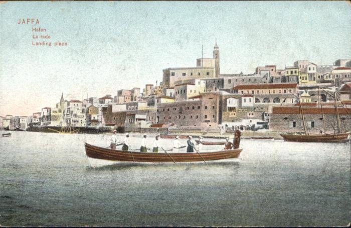 Jaffa Hafen Rade Landing Place