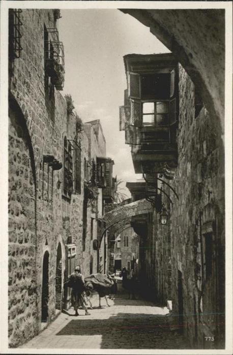Jerusalem Yerushalayim Jerusalem Via Dolorosa Rue Street Strasse