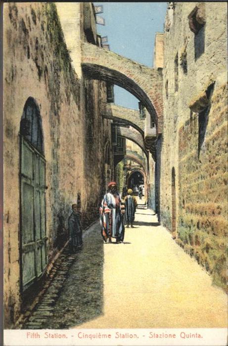 Israel Fifth Station Cinquieme Stazione Quinta