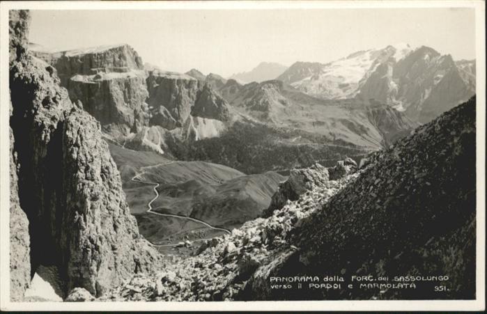 Sassolungo Langkofel Sassolungo